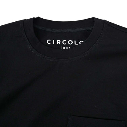 チルコロ CIRCOLO 1901 Tシャツ CN3881　02 ブラック 2023SS メンズ