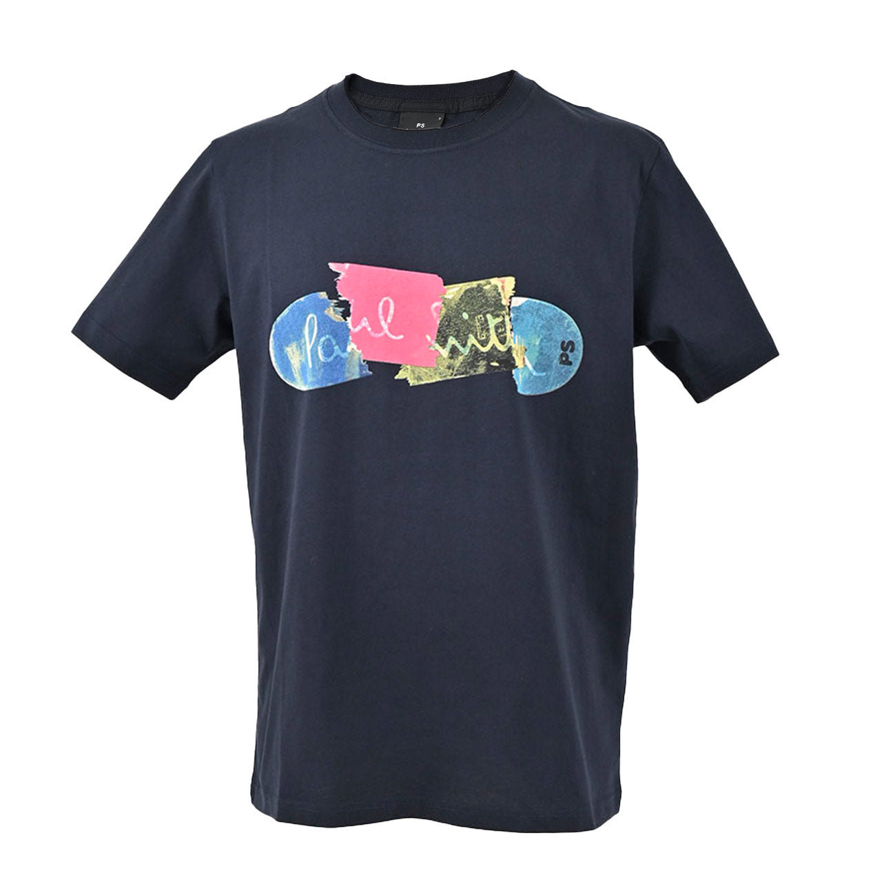 ポールスミス PAUL SMITH Tシャツ regular BROKEN BOARD M2R 011R KP3822 49 ネイビー 20 –  ALETTA by サンエー