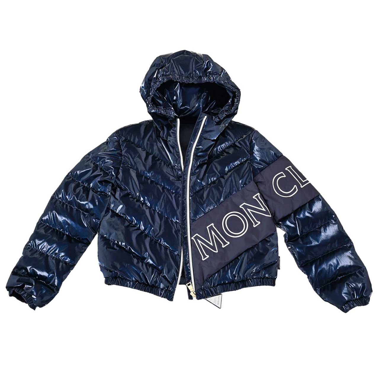 モンクレール MONCLER ダウンジャケット 1A000 25 53A3H 742 ブルー 2023SS 【キッズ ベビー】 レディース