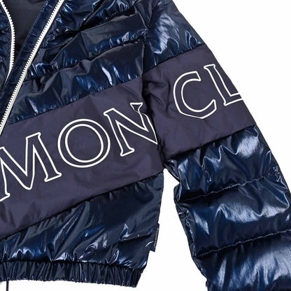 モンクレール MONCLER ダウンジャケット 1A000 25 53A3H 742 ブルー 2023SS 【キッズ ベビー】 レディース