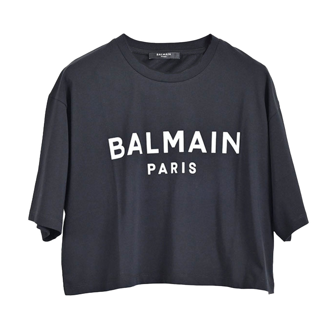 バルマン BALMAIN Tシャツ AF1EE020 BB02EAB ブラック 2023SS