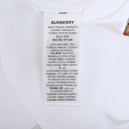 バーバリー BURBERRY カジュアルシャツ 8043060 A1464 ホワイト SS メンズ