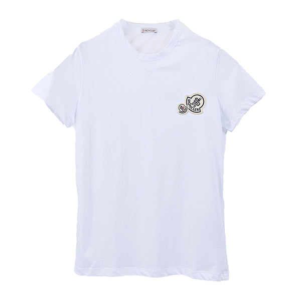 モンクレール MONCLER Tシャツ 8C00038 8390Y 001 ホワイト 2023年春夏