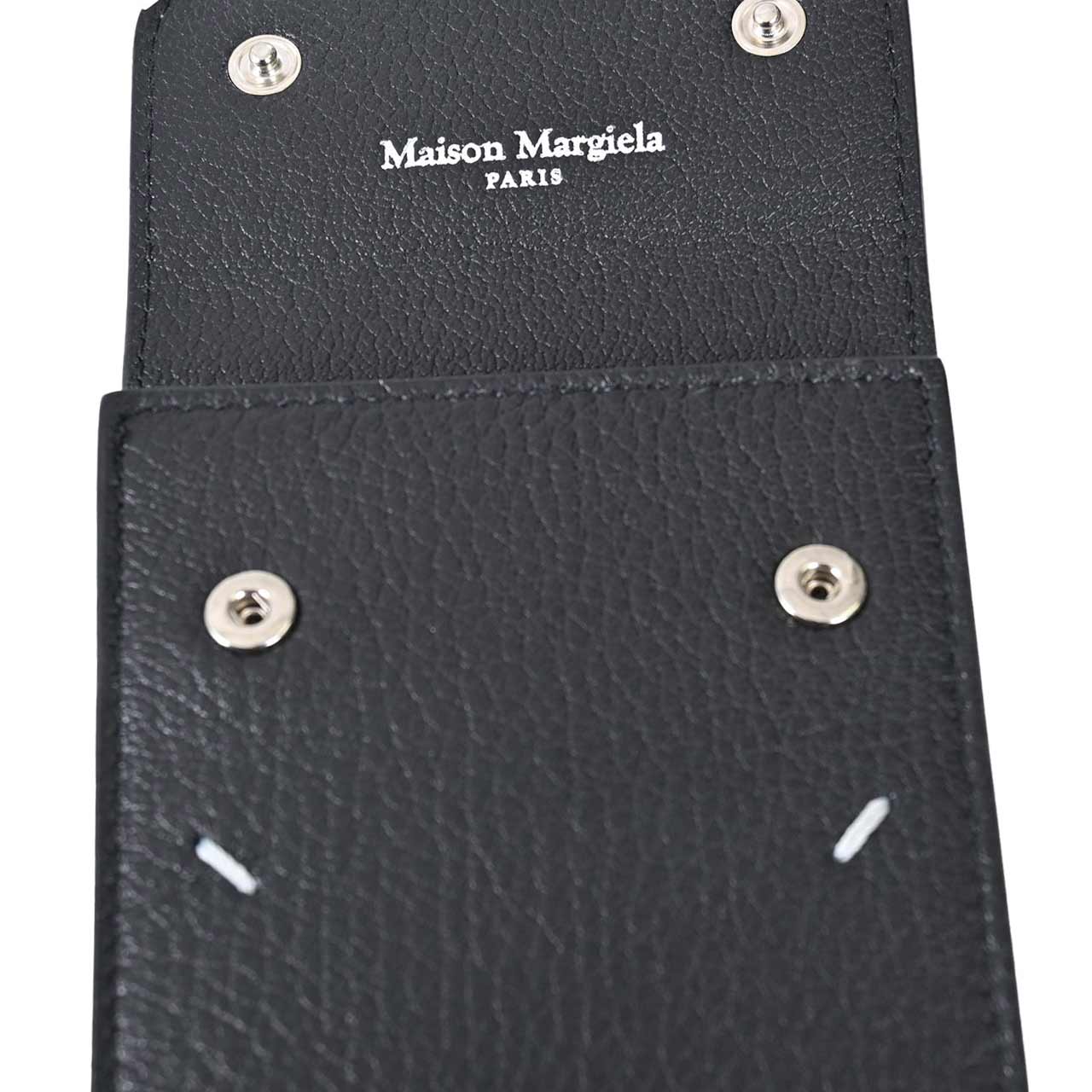 メゾン マルジェラ Maison Margiela 折財布 SA1UI0014 P4806 T8013 ブラック AW メンズ