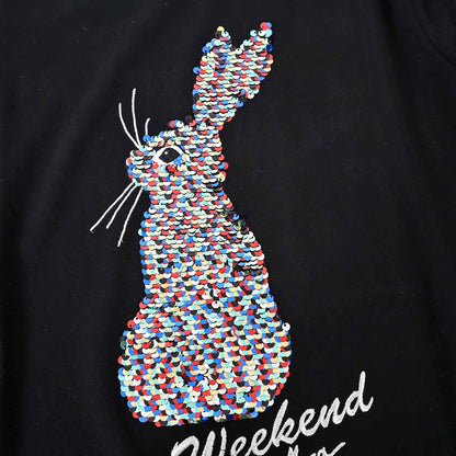 ウィークエンド マックスマーラ WEEKEND MAXMARA クルーネック長袖Ｔシャツ SIAMESE 594604336 5 ブラック 秋冬 レディース