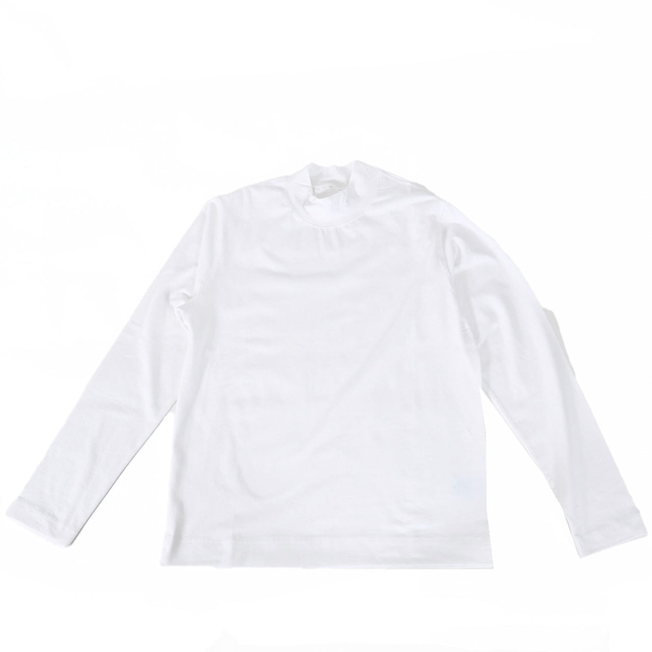 チルコロ CIRCOLO 1901 クルーネック長袖Ｔシャツ T SHIRT M L JERSEY TC CN4033 BIANCO OTTICO ホワイト AW メンズ