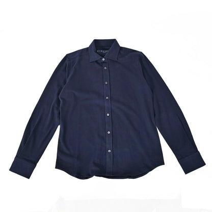 チルコロ CIRCOLO 1901 カジュアルシャツ CAMICIA JERSEY TC CN4036 BLU NOTTE 851 ネイビー AW メンズ