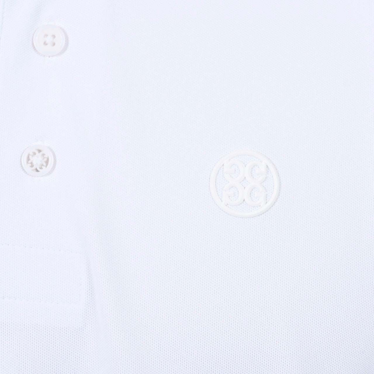 ジーフォア G FORE ポロシャツ TECH PIQUÉ TAILORED G4MF23K303 SNOW ホワイト 2023AW メンズ