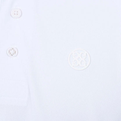 ジーフォア G FORE ポロシャツ TECH PIQUÉ TAILORED G4MF23K303 SNOW ホワイト 2023AW メンズ