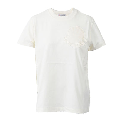 モンクレール MONCLER Tシャツ 8C000 829HP 18 034 ホワイト 2023AW レディース