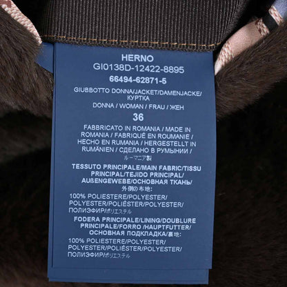 ヘルノ HERNO フード付きブルゾン GI0138D 8895 ブラウン AW レディース