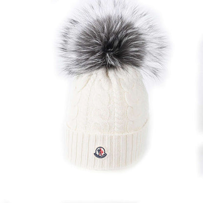 モンクレール MONCLER ニット帽 D20909960410 ホワイト  メンズ レディース