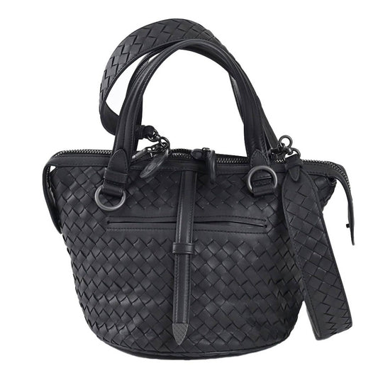 ボッテガ ヴェネタ BOTTEGA VENETA ハンドバッグ 535263 V0016 8175 ブラック  レディース