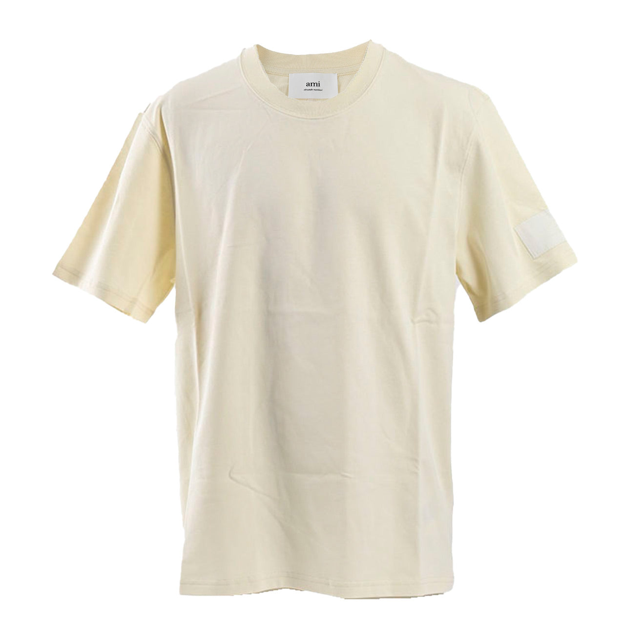 アミ AMI Tシャツ UTS017 726 185 クリーム AW メンズ レディース