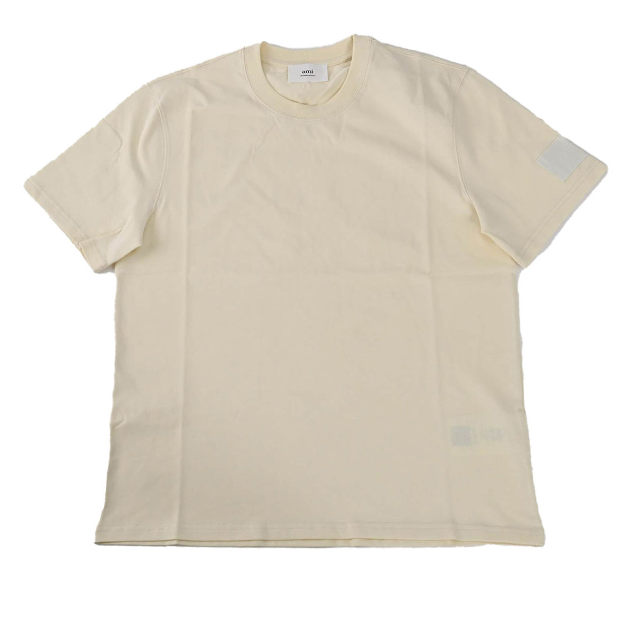 アミ AMI Tシャツ UTS017 726 185 クリーム AW メンズ レディース