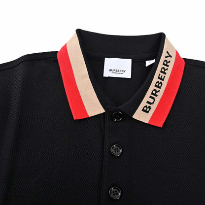 バーバリー BURBERRY ポロシャツ 8083154 EX 8039265 ブラック 秋冬 メンズ