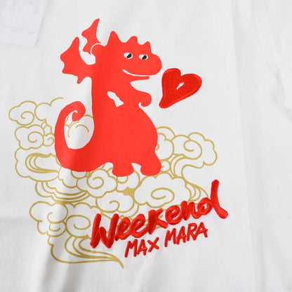 ウィークエンド マックスマーラ WEEKEND MAXMARA Tシャツ CINEMA 59710616 004 レッド 2024SS レディース