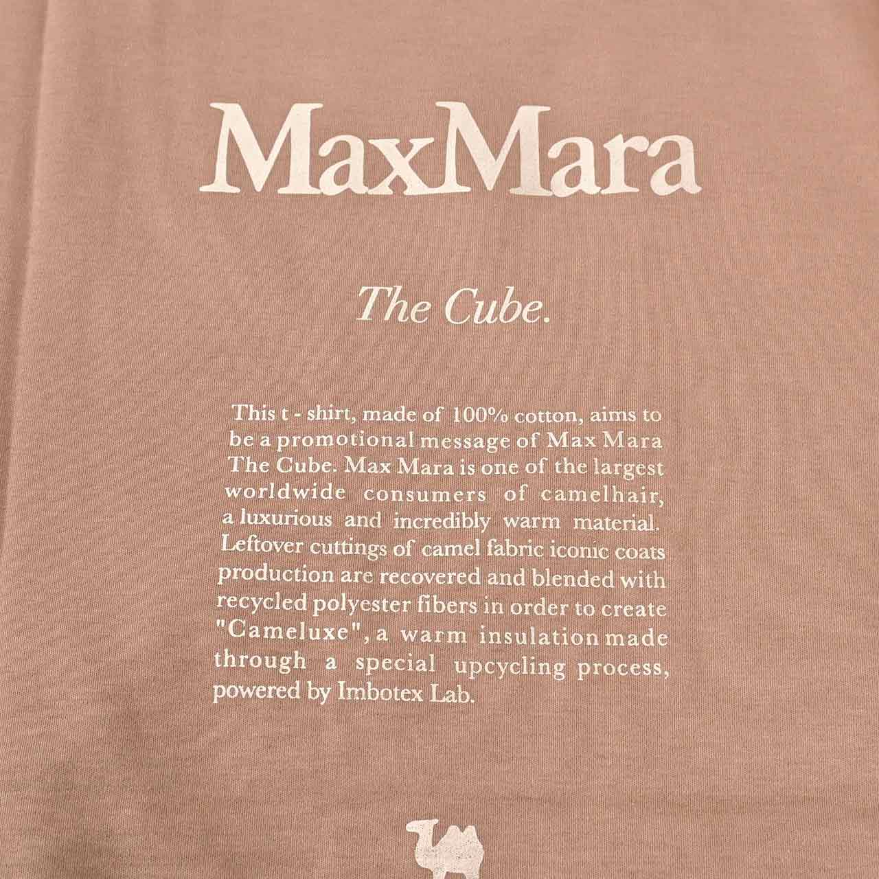 エス マックスマーラ S MAX MARA Tシャツ QUIETO 24199710116 003 ブラウン 2024SS レディース