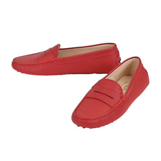 トッズ ドライビングシューズ TODS XXW00G0001 5J1 R018 GOMMINI MOCASSINO レッド　レディース　訳あり