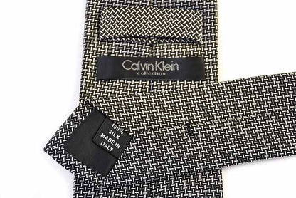 カルバンクライン ネクタイ CALVIN KLEIN ブラック 9C510-1 メンズ