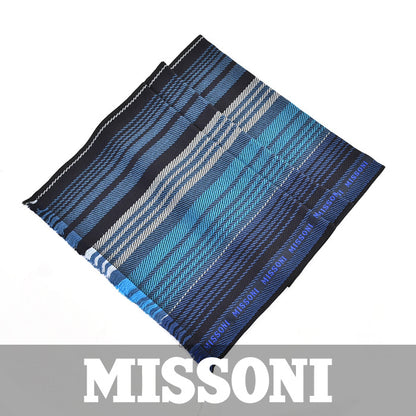 ミッソーニ マフラー MISSONI ブルー SCR5WMU5075 2